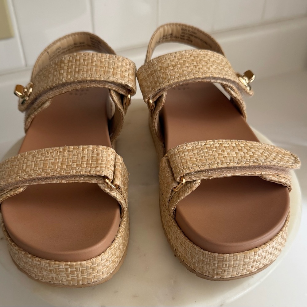 Target Women's Woven Tan Sandals